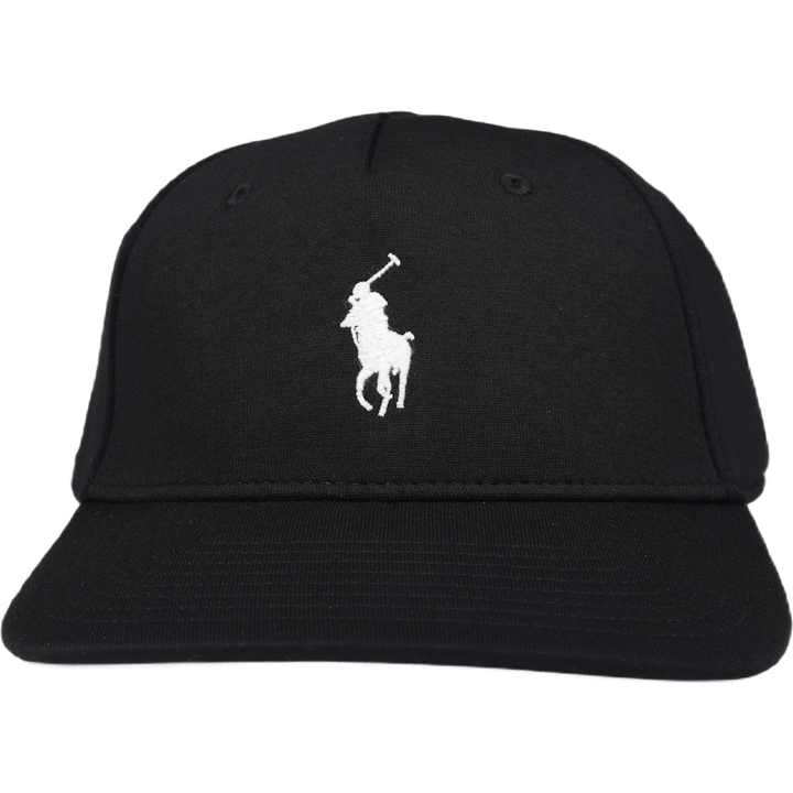 Double-Knit Jacquard Ball Cap Polo Black
