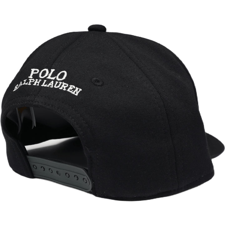 Double-Knit Jacquard Ball Cap Polo Black