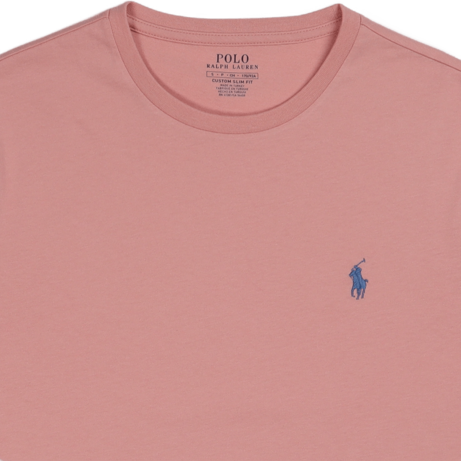 Custom Slim Fit Jersey T-Shirt mit Rundhalsausschnitt Adirondack Rose/C7381