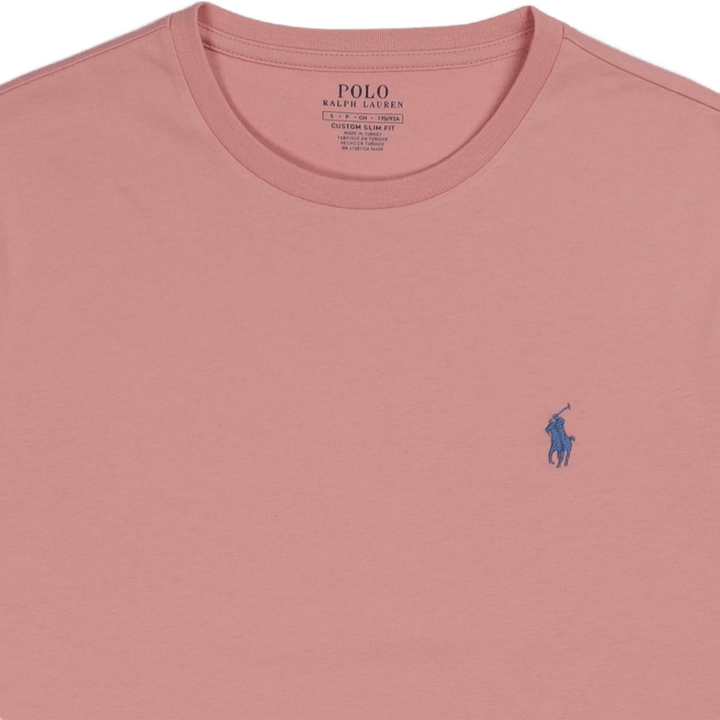 Custom Slim Fit Jersey T-Shirt mit Rundhalsausschnitt Adirondack Rose/C7381