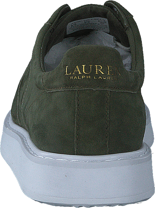 Baskets en daim Angeline IV classiques olive