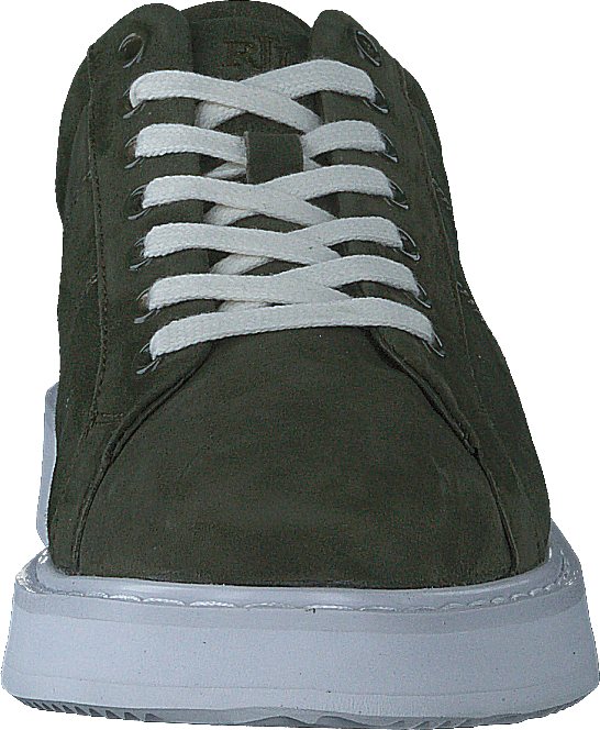Baskets en daim Angeline IV classiques olive