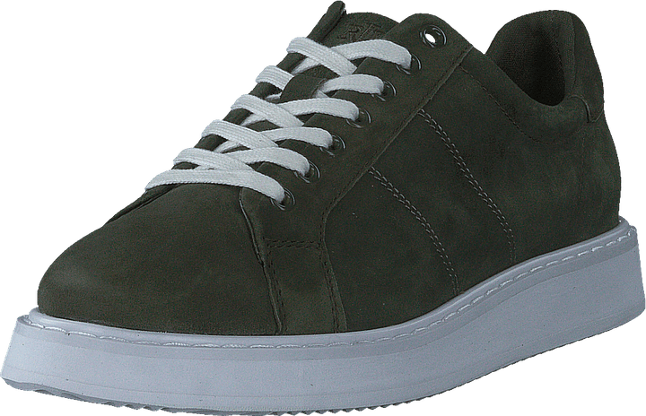 Baskets en daim Angeline IV classiques olive