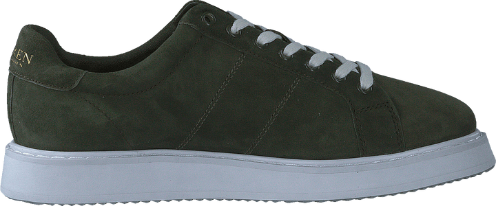 Baskets en daim Angeline IV classiques olive