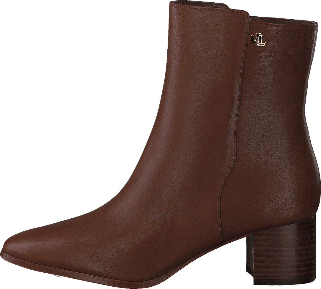 Wendey-boots-bootie Deep Saddle Tan