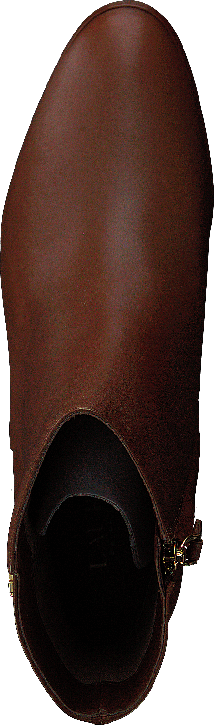 Wendey-boots-bootie Deep Saddle Tan