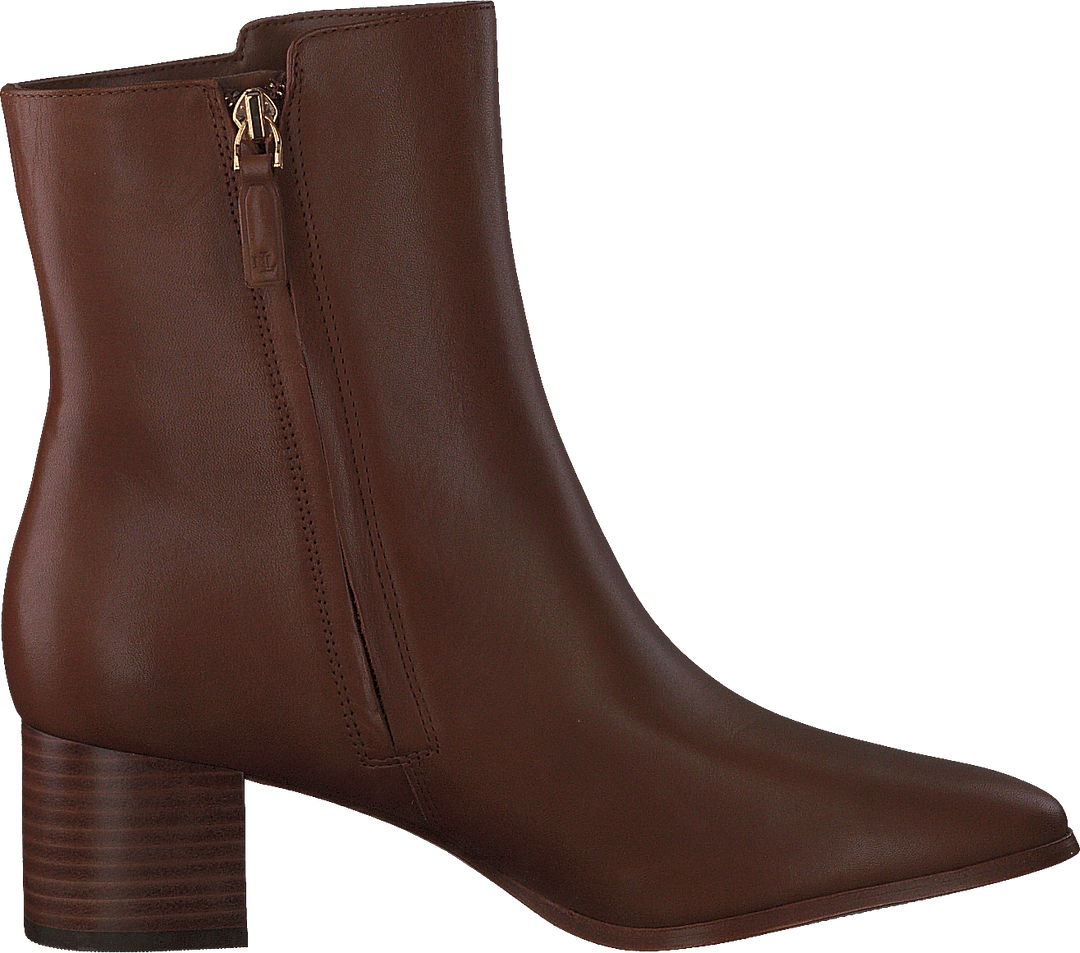 Wendey-boots-bootie Deep Saddle Tan