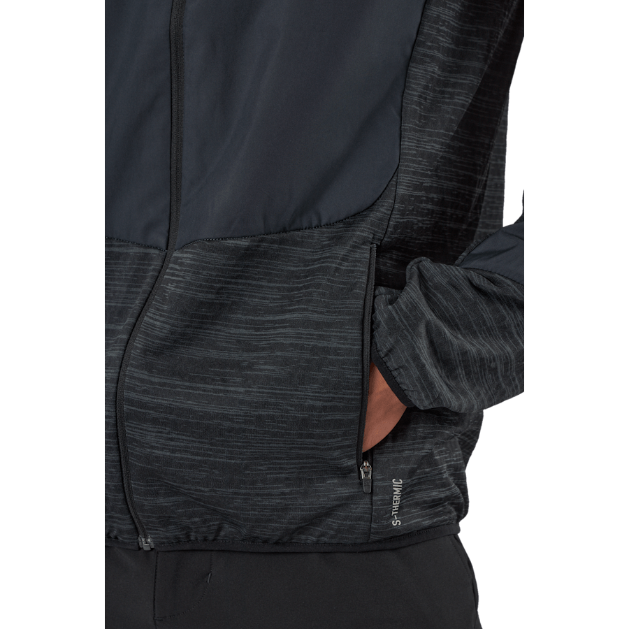 Giacca Run Easy Warm Hybrid Nero