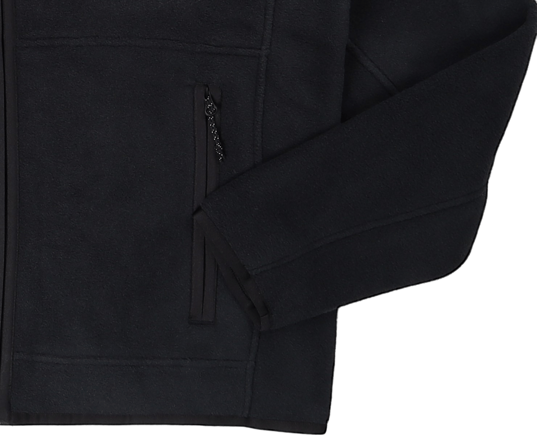 Polartec Dbl Brushed M Fz Black