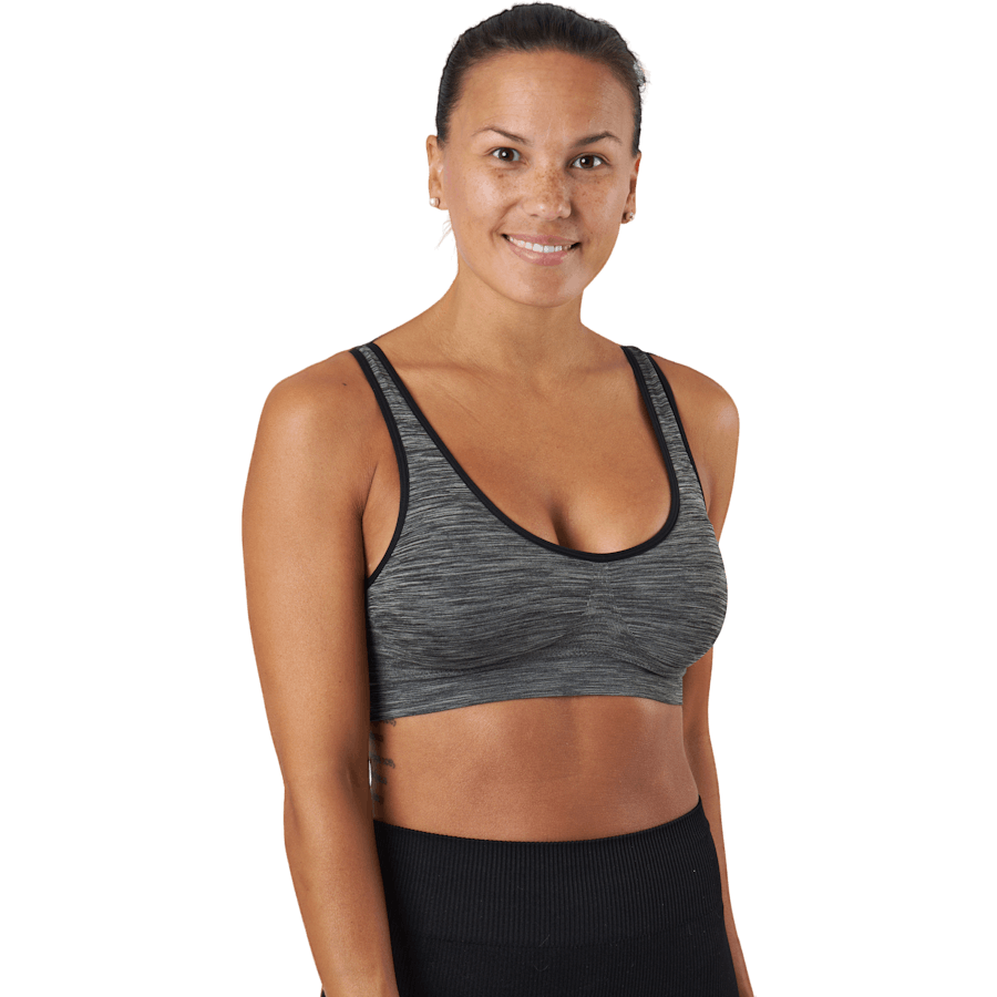 Mira Cir Sports Bra Black Melange