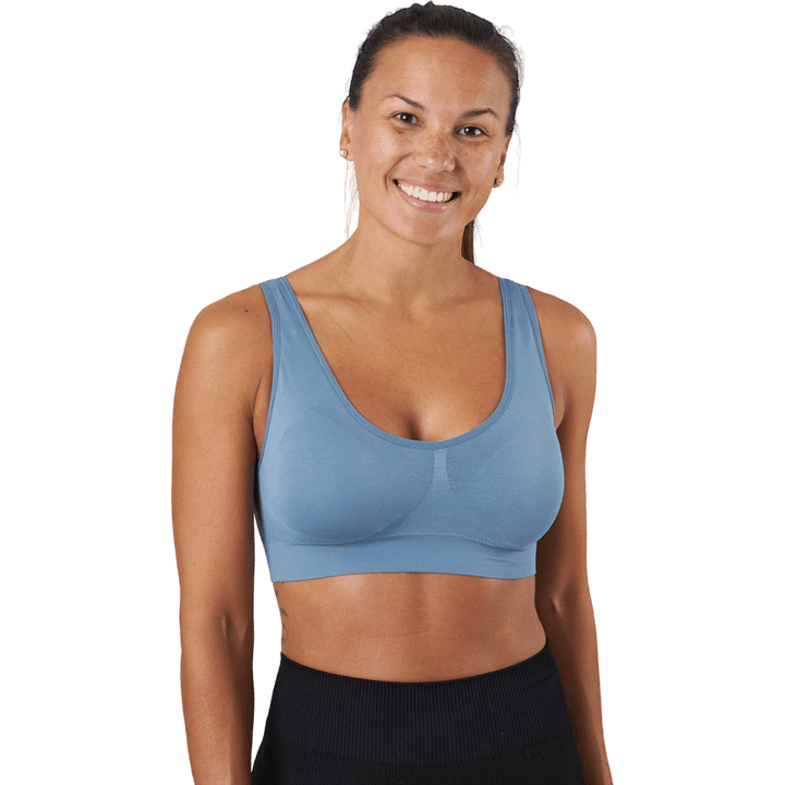 Mira Cir Sports Bra Blue Mirage