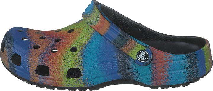 Classic Spray Dye Clog Black/multi