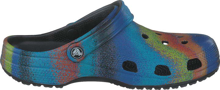 Classic Spray Dye Clog Black/multi