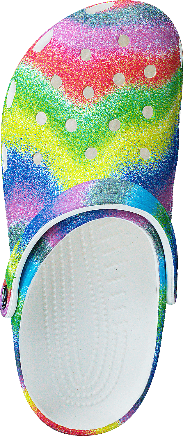 Classic Spray Dye Clog White/multi