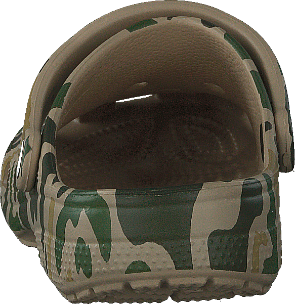 Classic Camo Clog s potiskem Chai / Tan