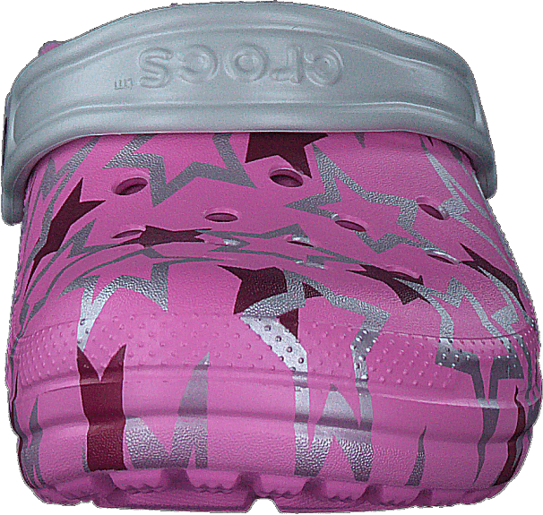 Classic Lined Clog Kids Taffy Pink / Multi
