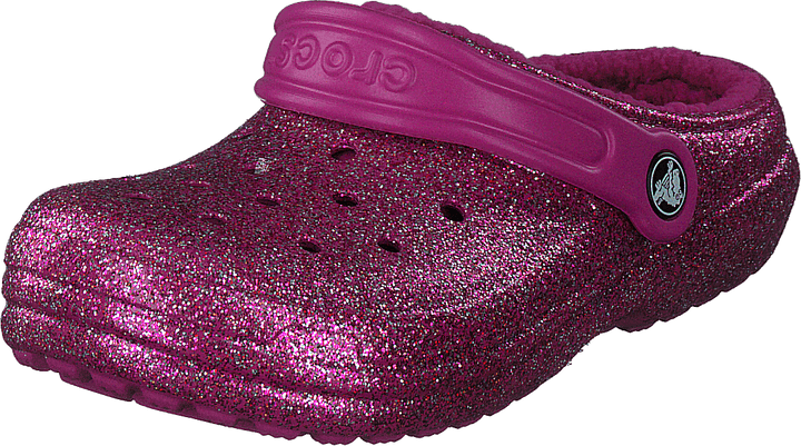 Classic Glitter Lined Clog Barn Fuchsia Fun / Multi