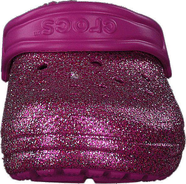 Classic Glitter Lined Clog Barn Fuchsia Fun / Multi