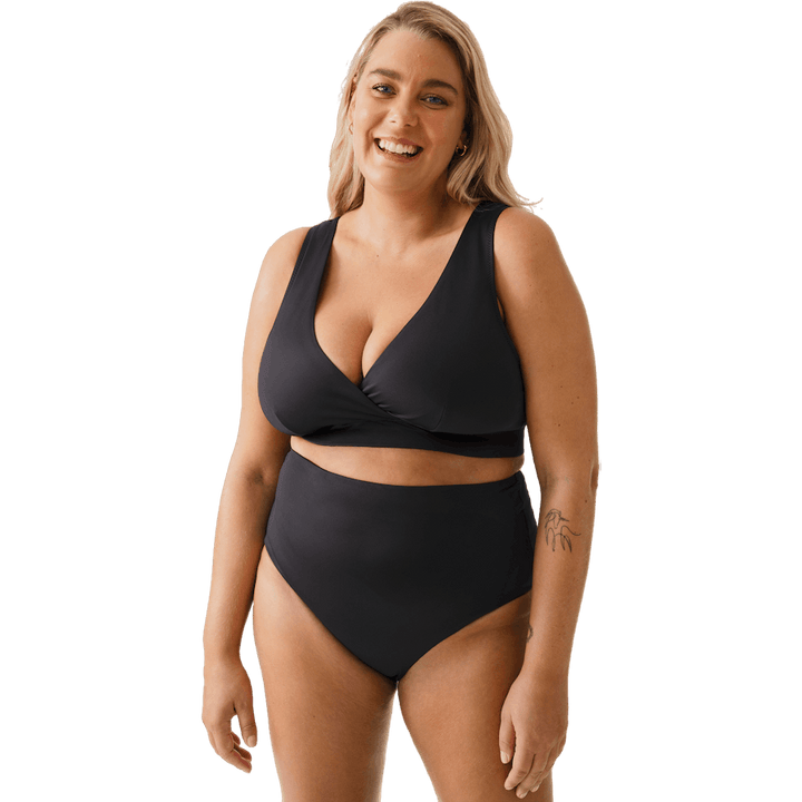 Bikiniöverdel- Full Cup Svart