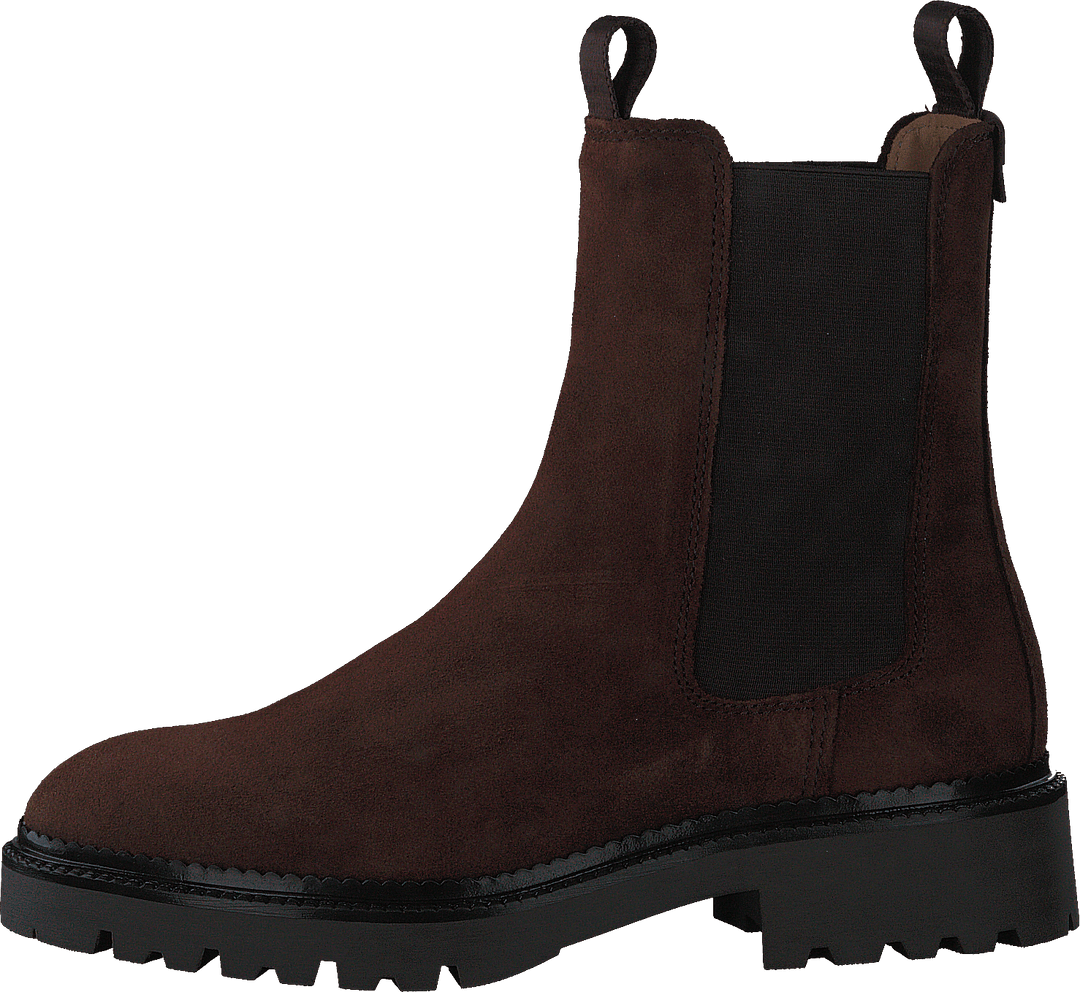 Kelliin Chelsea Boot Dark Brown