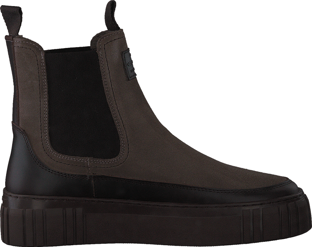Snowmont Chelsea Boot Taupe/dark Brown