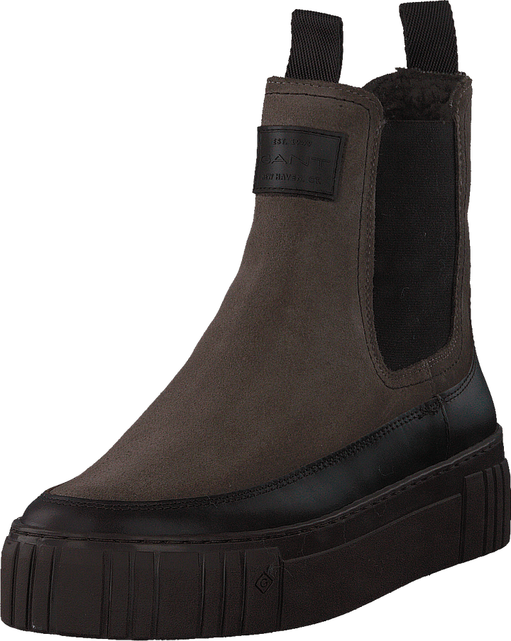 Snowmont Chelsea Boot Taupe/dark Brown
