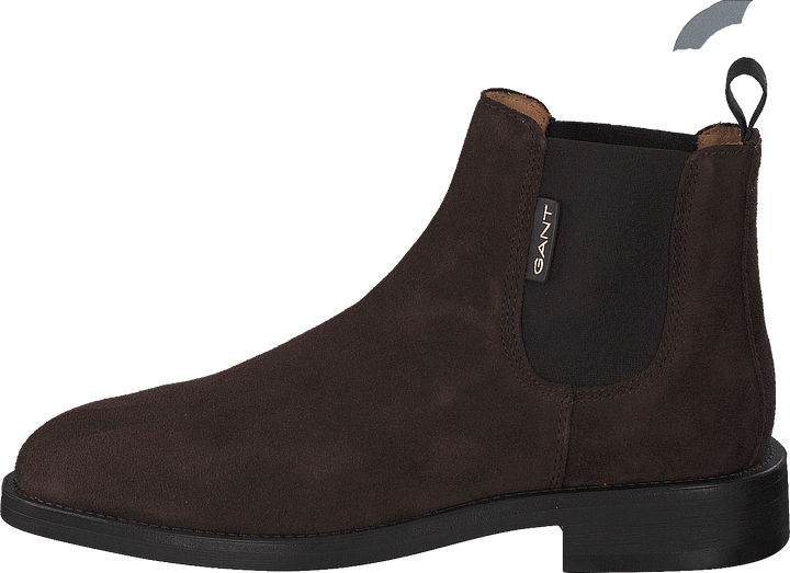 Botte Chelsea Brockwill marron foncé