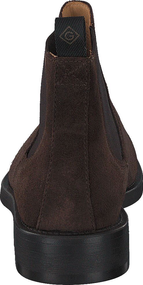 Botte Chelsea Brockwill marron foncé