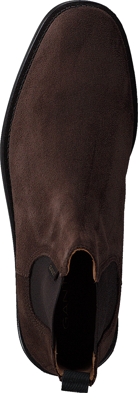 Botte Chelsea Brockwill marron foncé