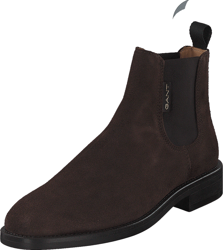 Botte Chelsea Brockwill marron foncé