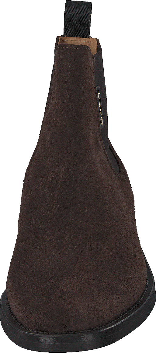 Botte Chelsea Brockwill marron foncé