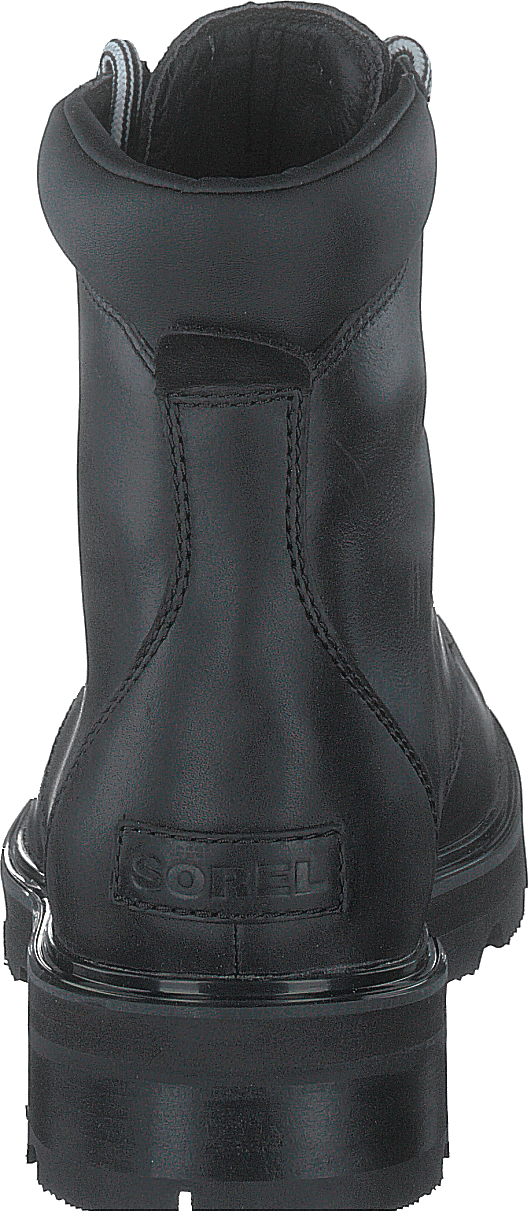 Lennox Lace Stkd Wp Black, Sea Salt