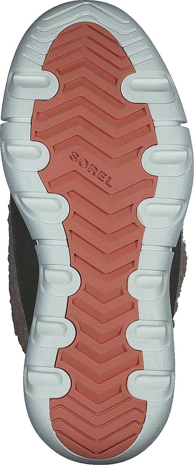Youth Sorel Explorer Cozy Nova Sand, Stone Green