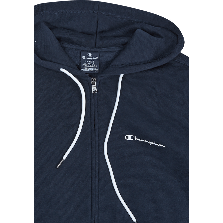 Felpa con cappuccio e zip integrale Sky Captain