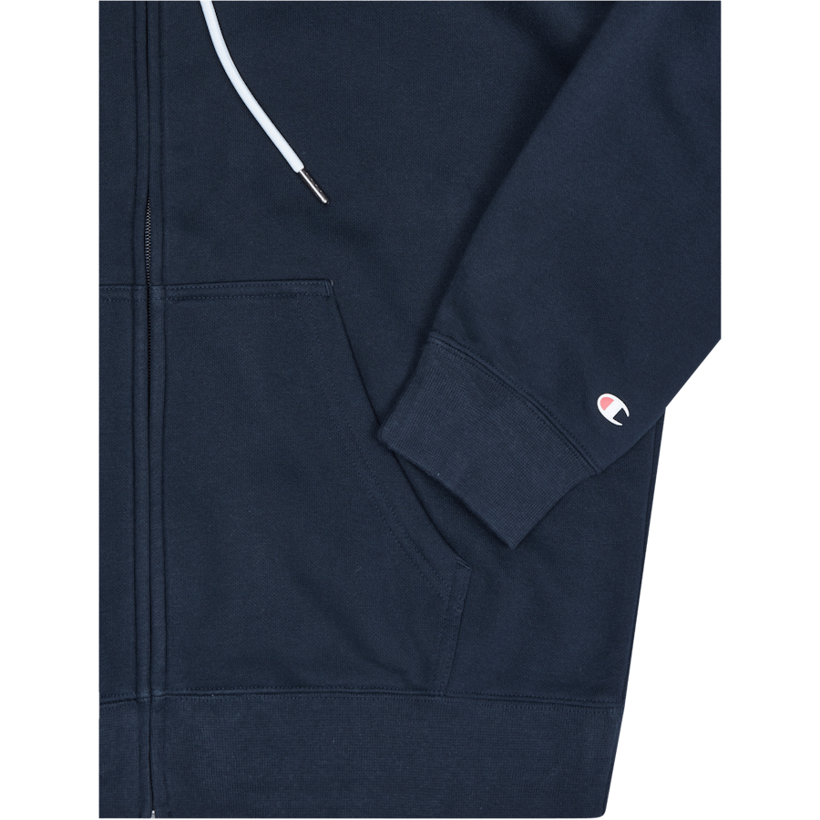 Felpa con cappuccio e zip integrale Sky Captain