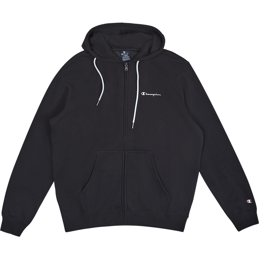 Hooded Full Zip Sweatshirt Black Beauty