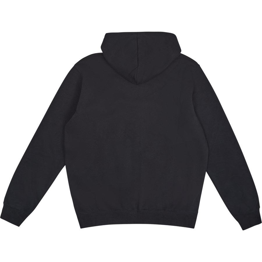 Hooded Full Zip Sweatshirt Black Beauty