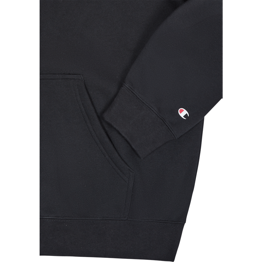 Hooded Full Zip Sweatshirt Black Beauty