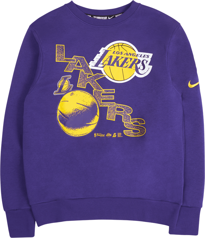 Lakers M Nk Crew Flc Cts