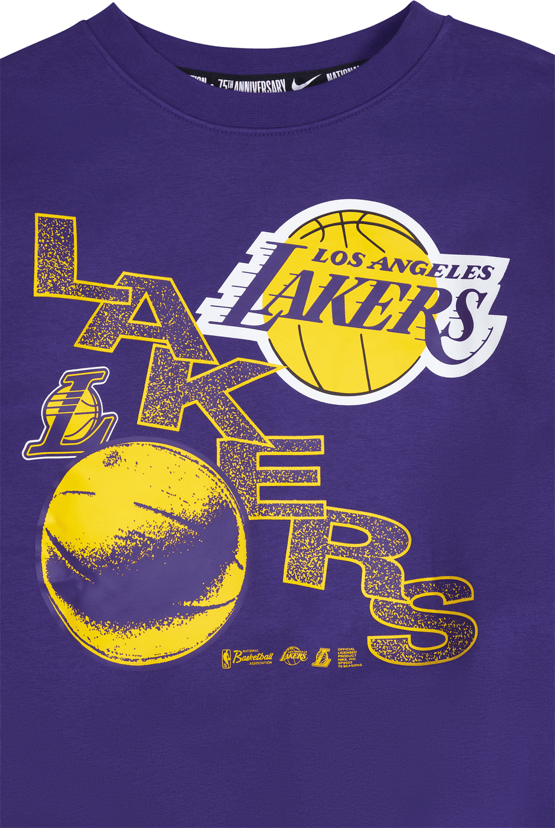 Lakers M Nk Crew Flc Cts