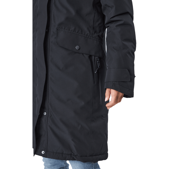 Erika Wns Parka 3 Schwarz