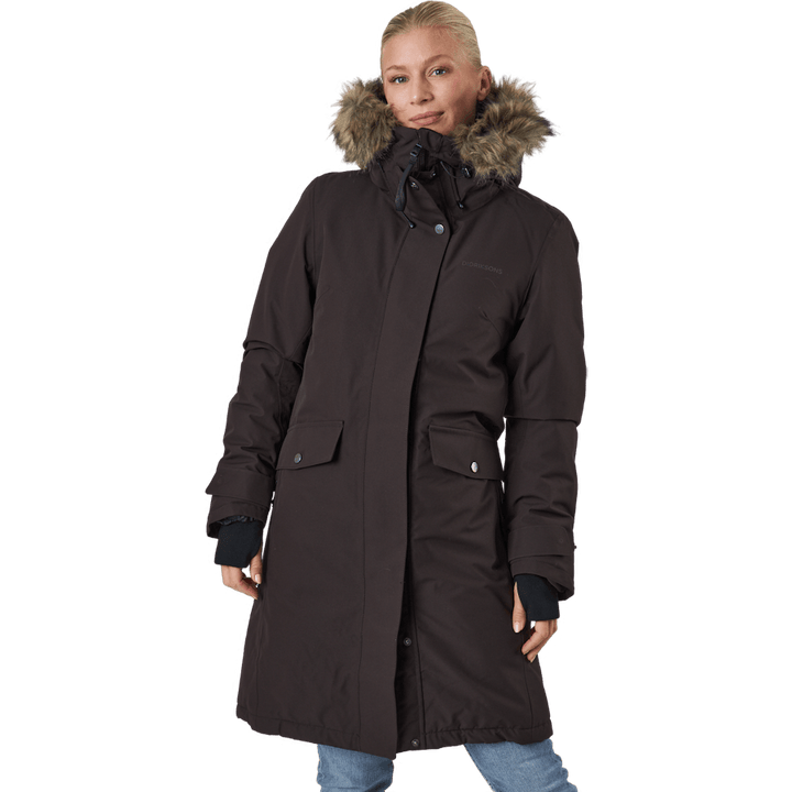 Erika Wns Parka 3 Brown