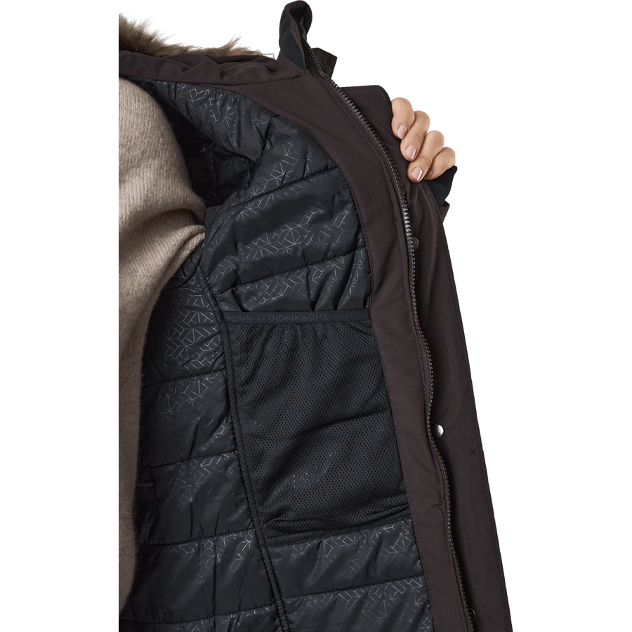 Erika Wns Parka 3 Brown