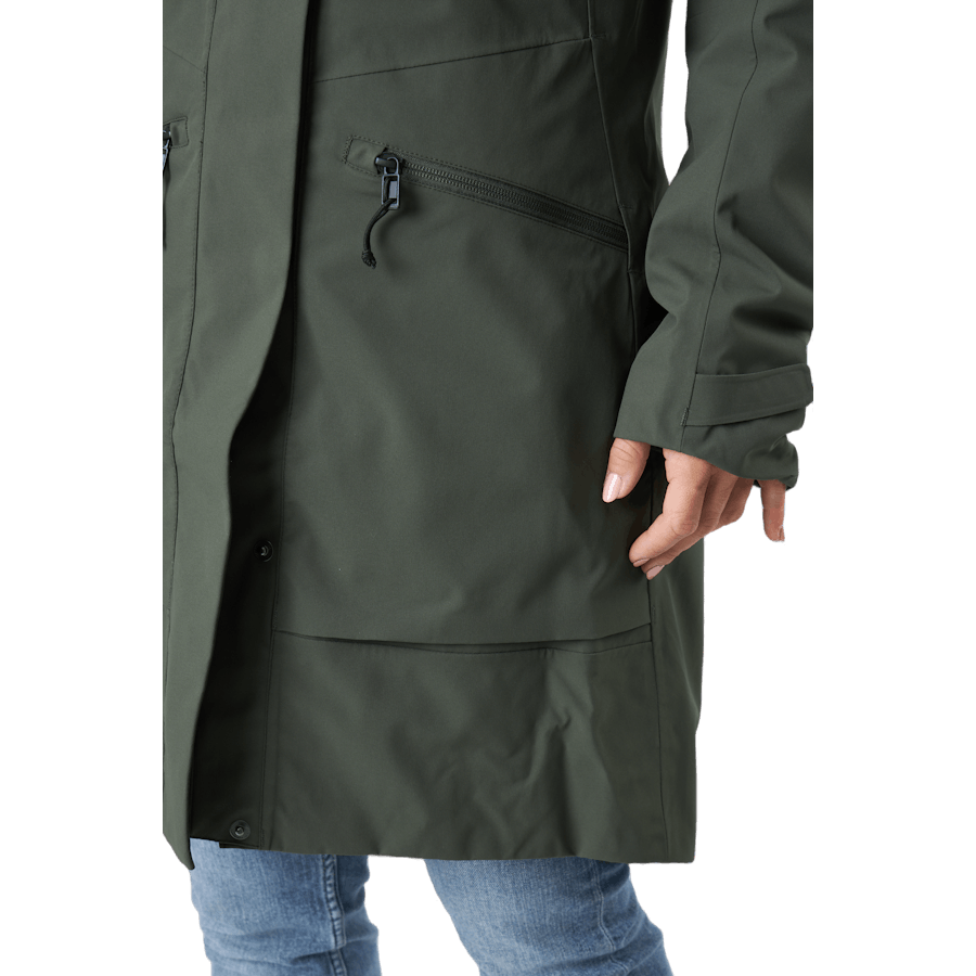 Ilma Wns Parka 6 Green