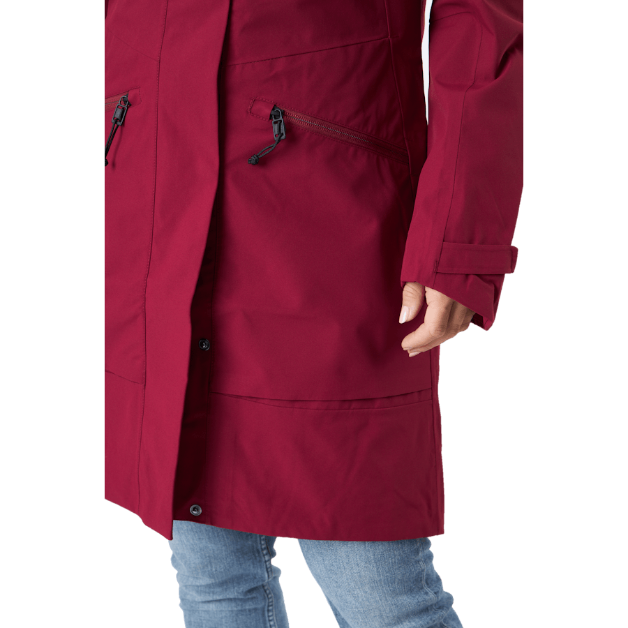 Ilma Wns Parka 6 Red