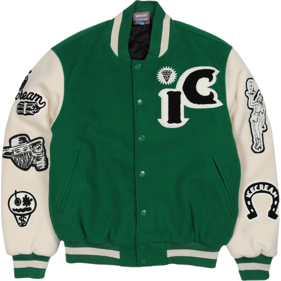 Rodeo Varsity Jacket Green