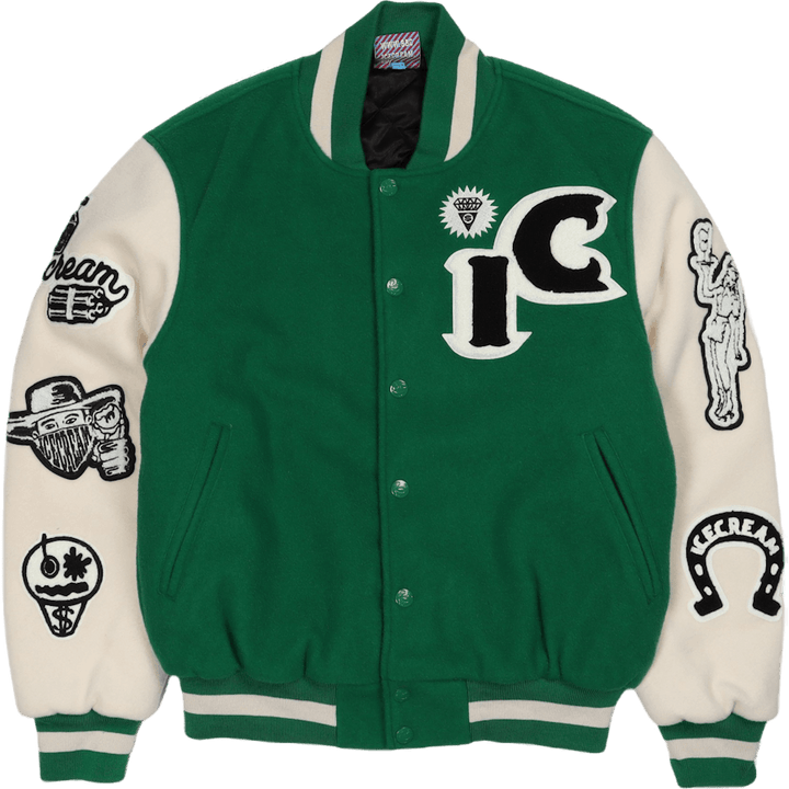 Rodeo Varsity Jacket Green