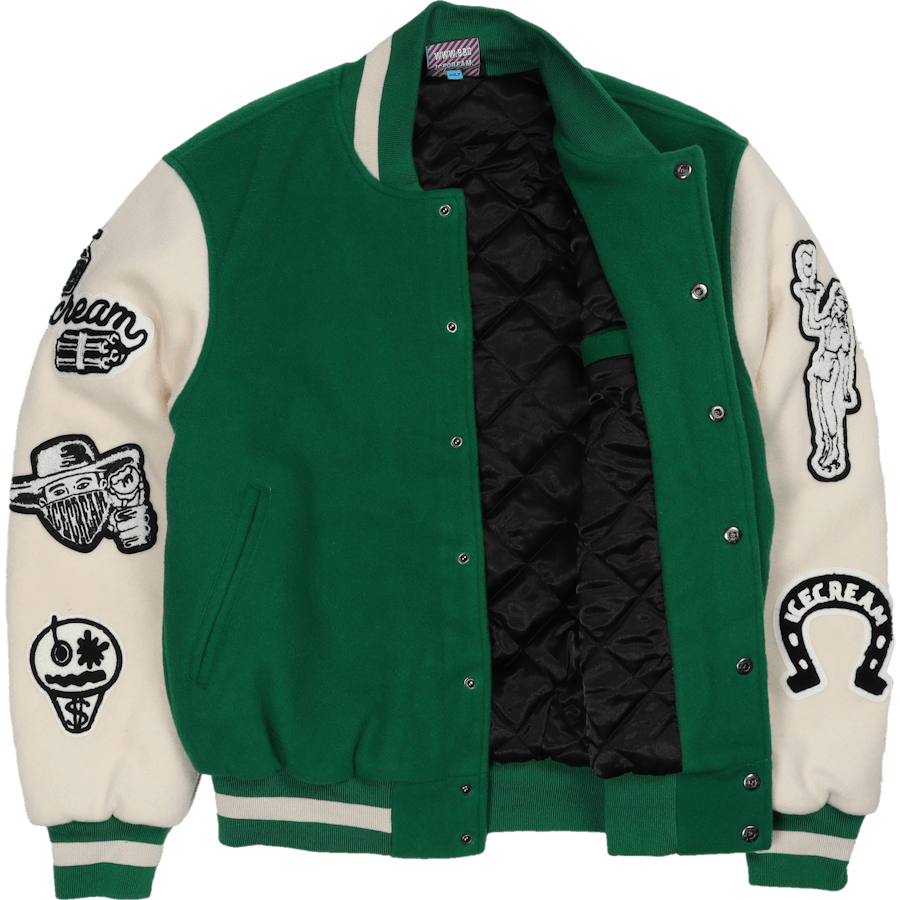Rodeo Varsity Jacket Green