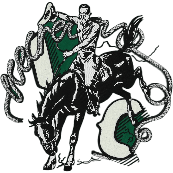 Rodeo Varsity Jacket Green
