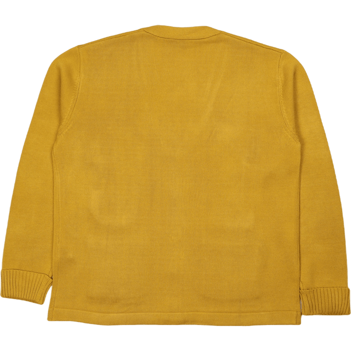 Collegiate Cardigan Yellow